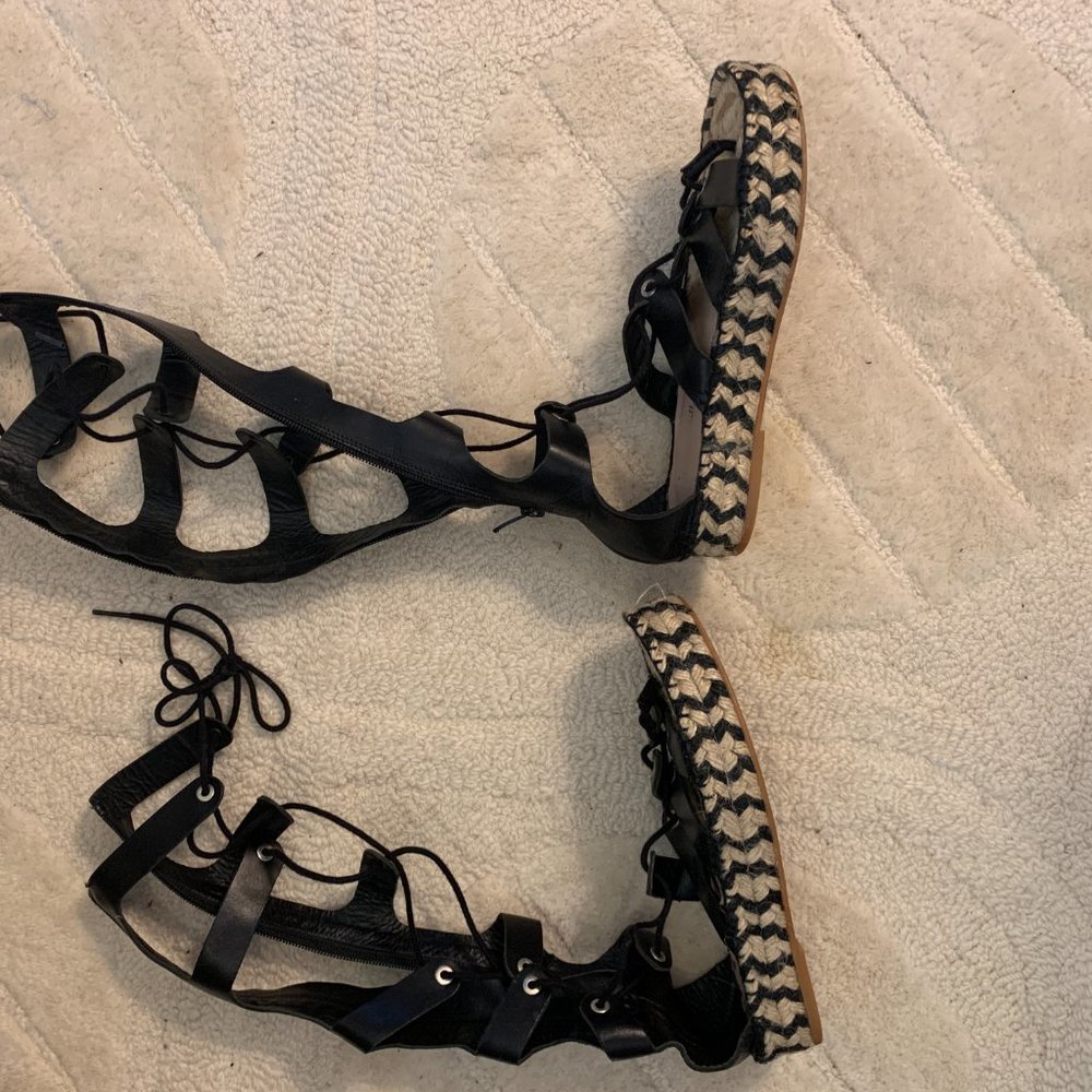 Loeffler Randall Platform Gladiator Espadrilles - image 5